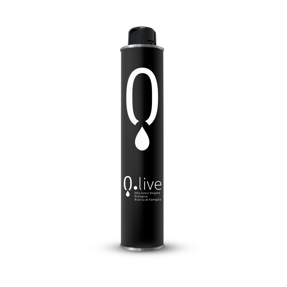 Olio extravergine di oliva Biologico - Bottiglia da 500 ml | O-Live